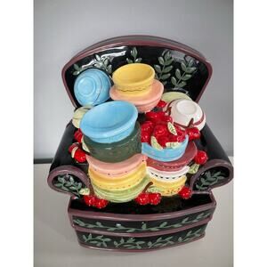 Mary Engelbreit Cookie Jar Chair Of Bowlies 10" Ceramic 1998